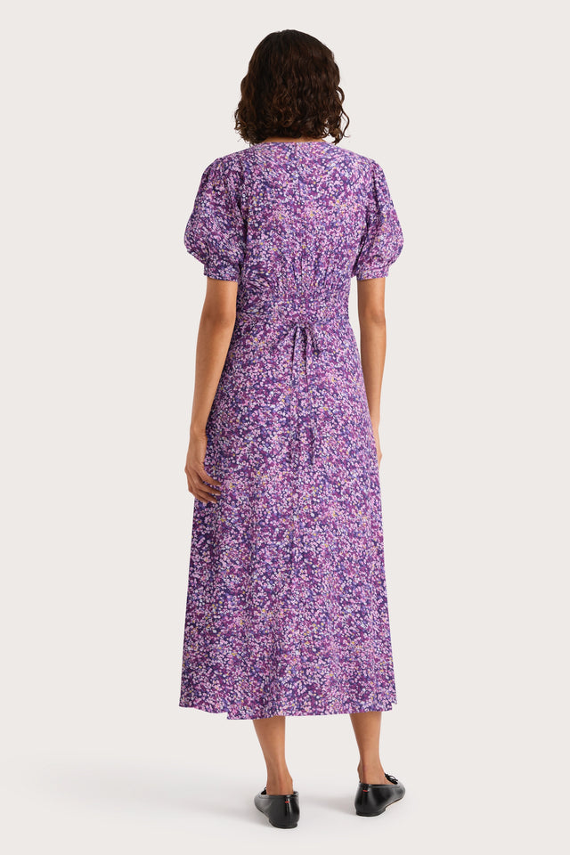 Bellavista Midi Dress Meander Micro Purple