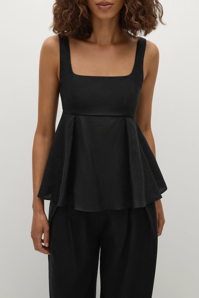 Ellie Top Black