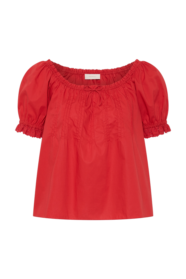 Jovita Top Red