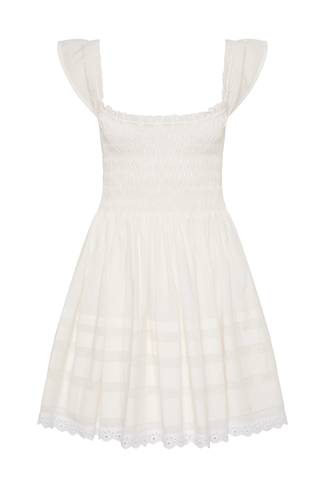 Maja Mini Dress White