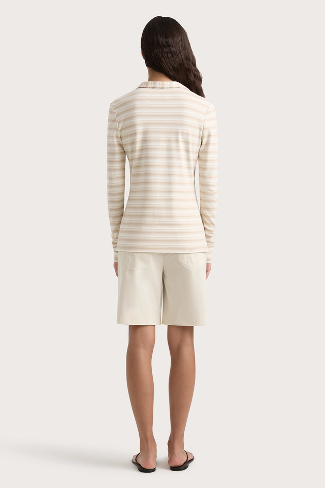 Tiesse Shirt Cream Stripe