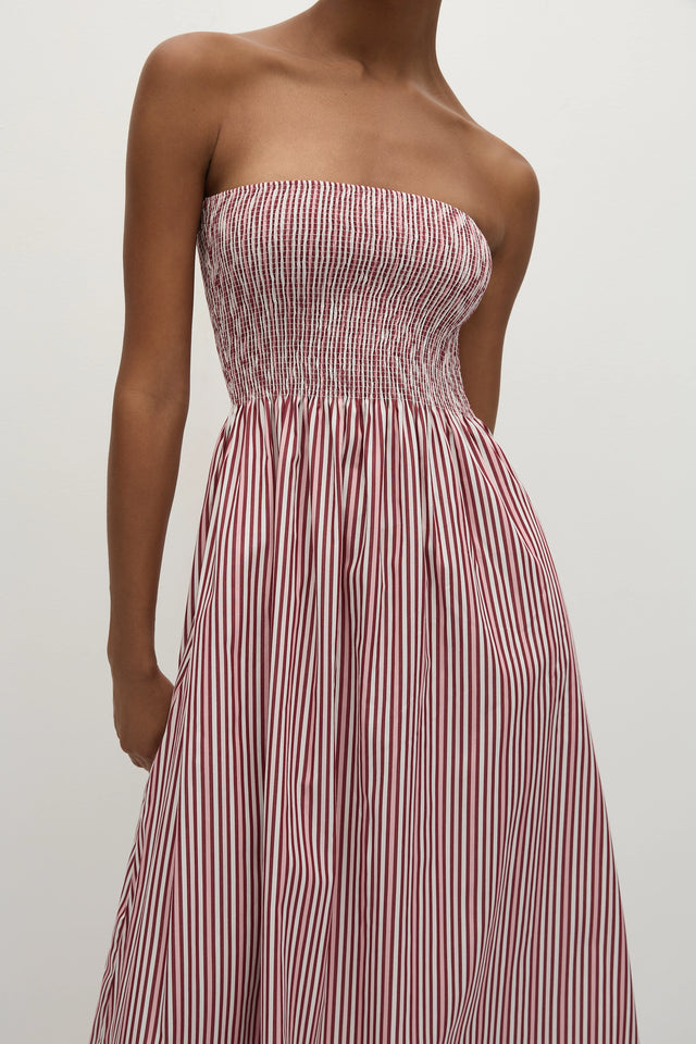 Sanya Maxi Dress Clare Stripe