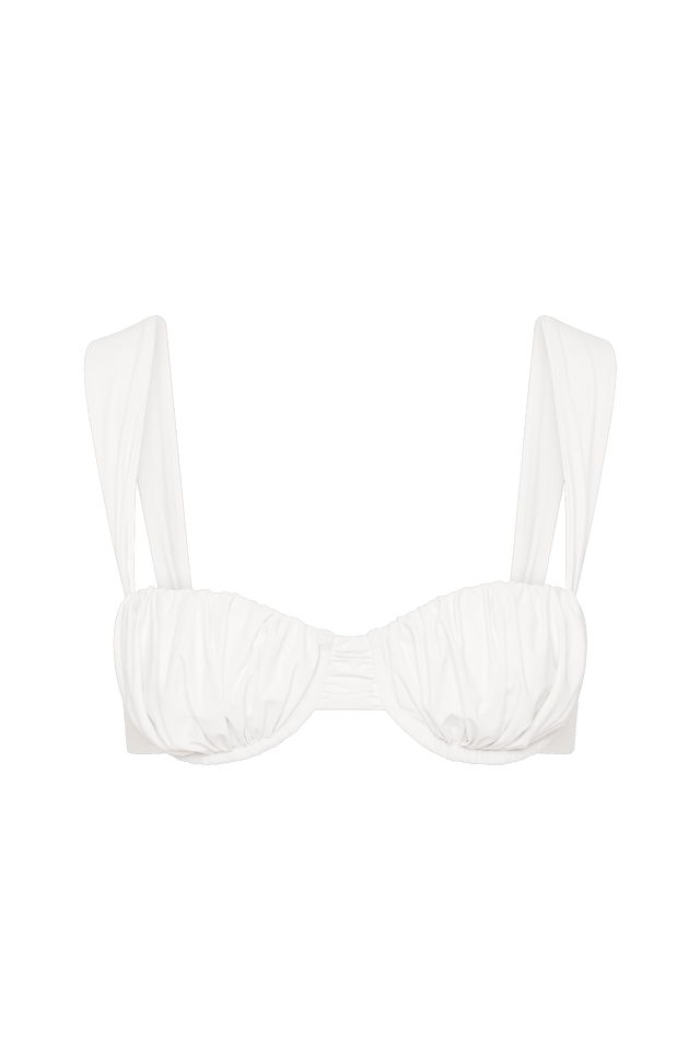 Emily Bikini Top White