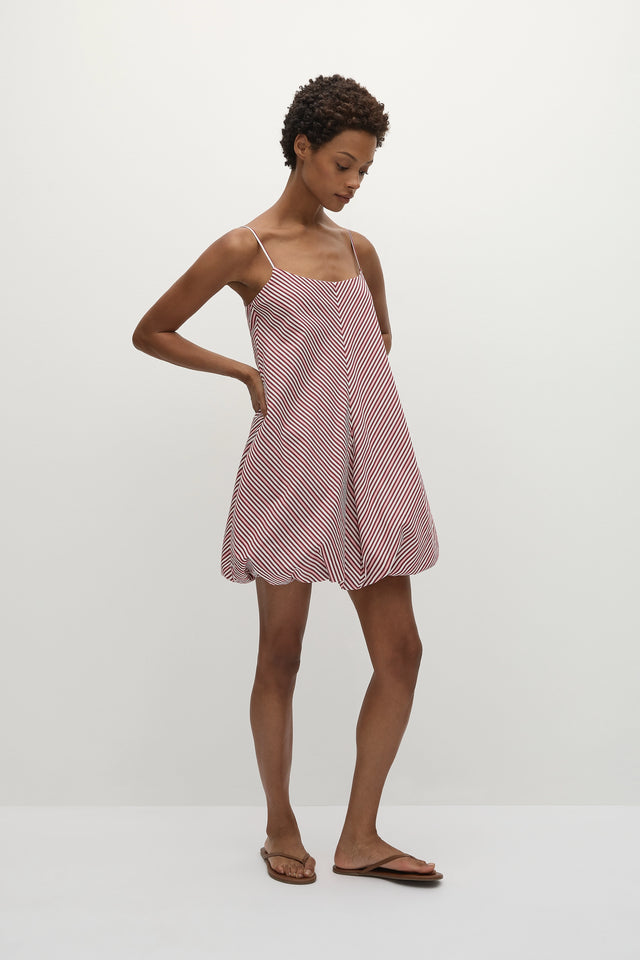 Aniela Mini Dress Clare Stripe