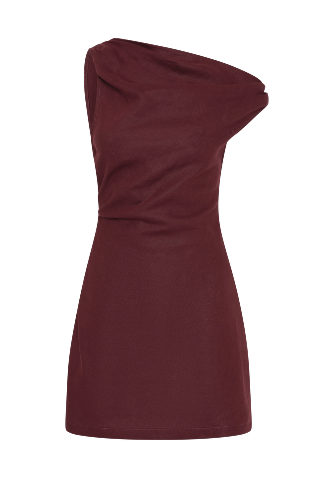 Suis Mini Dress Bordeaux