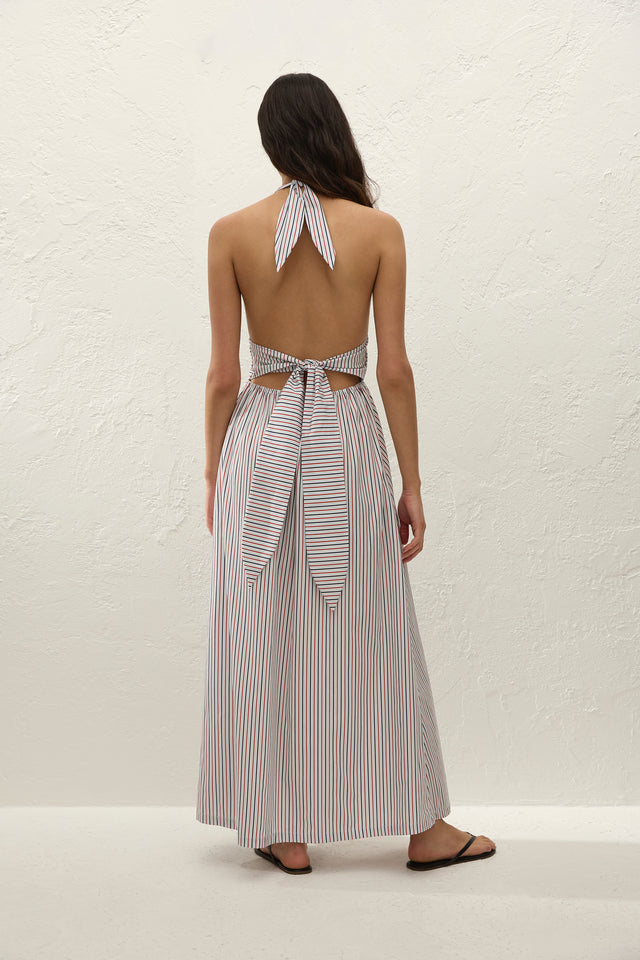 Lido Maxi Dress Venezia Stripe