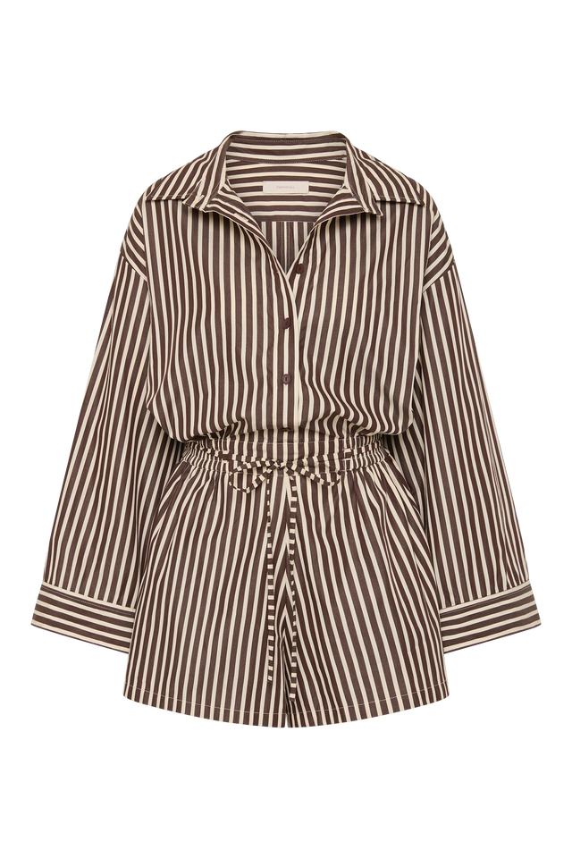Belas Playsuit Rita Stripe Port