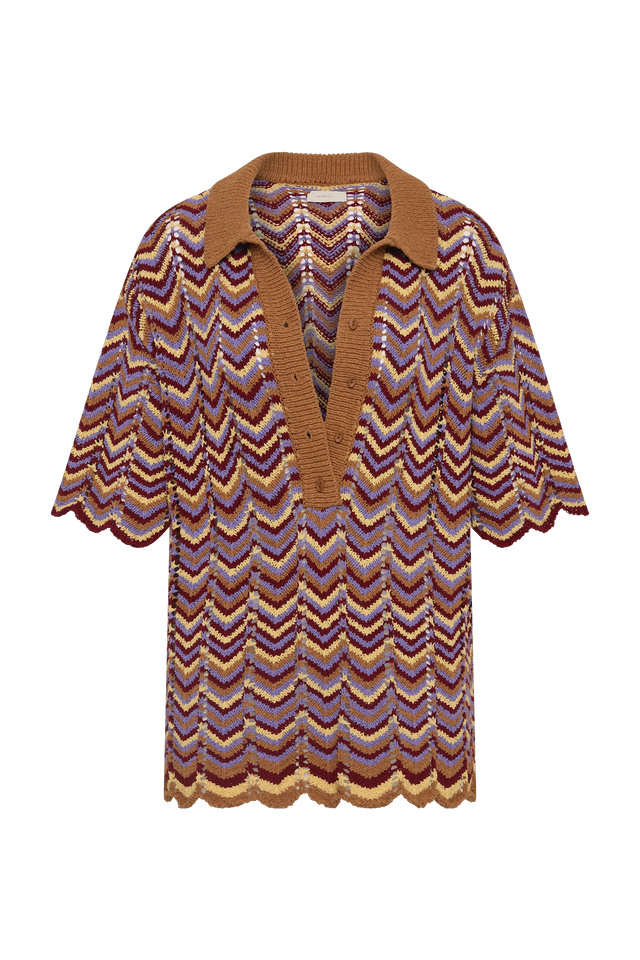 Luis Polo Top Ramona Stripe