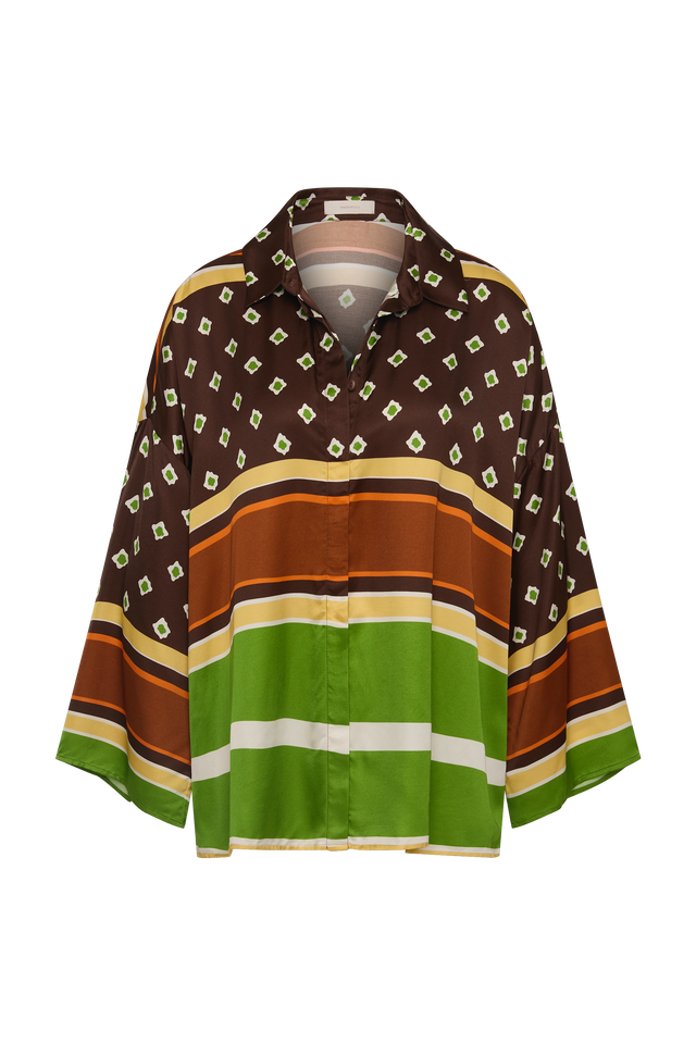Cora Shirt Valencia Stripe
