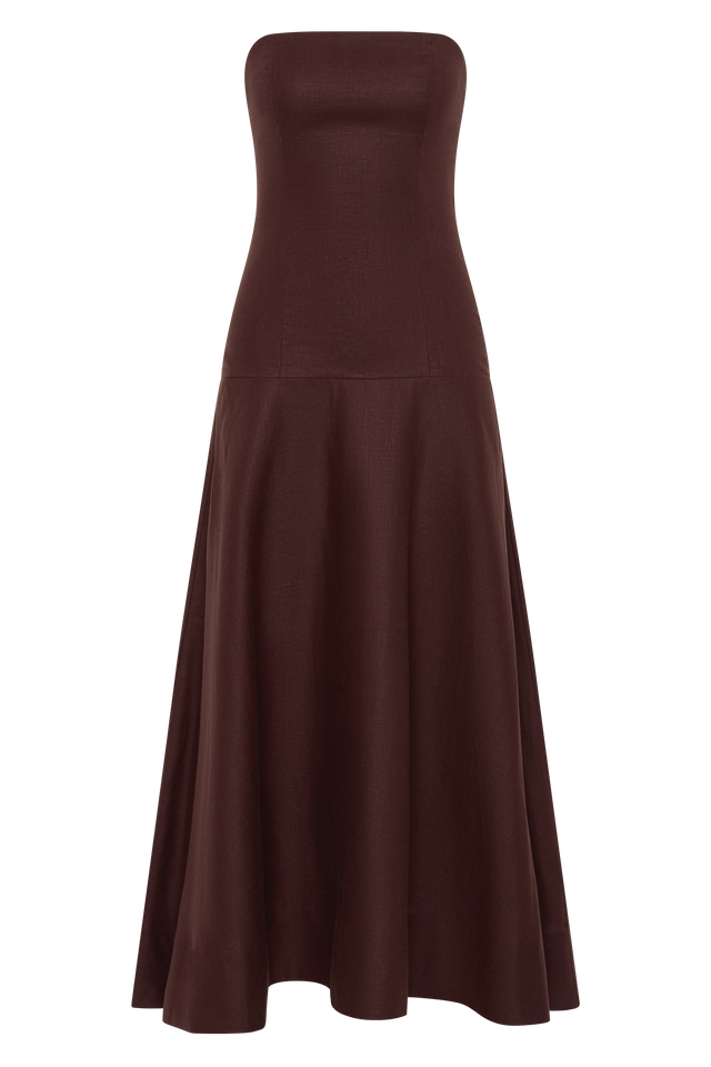 Louna Midi Dress Port