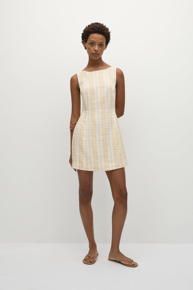 Lydie Mini Dress Piato Check