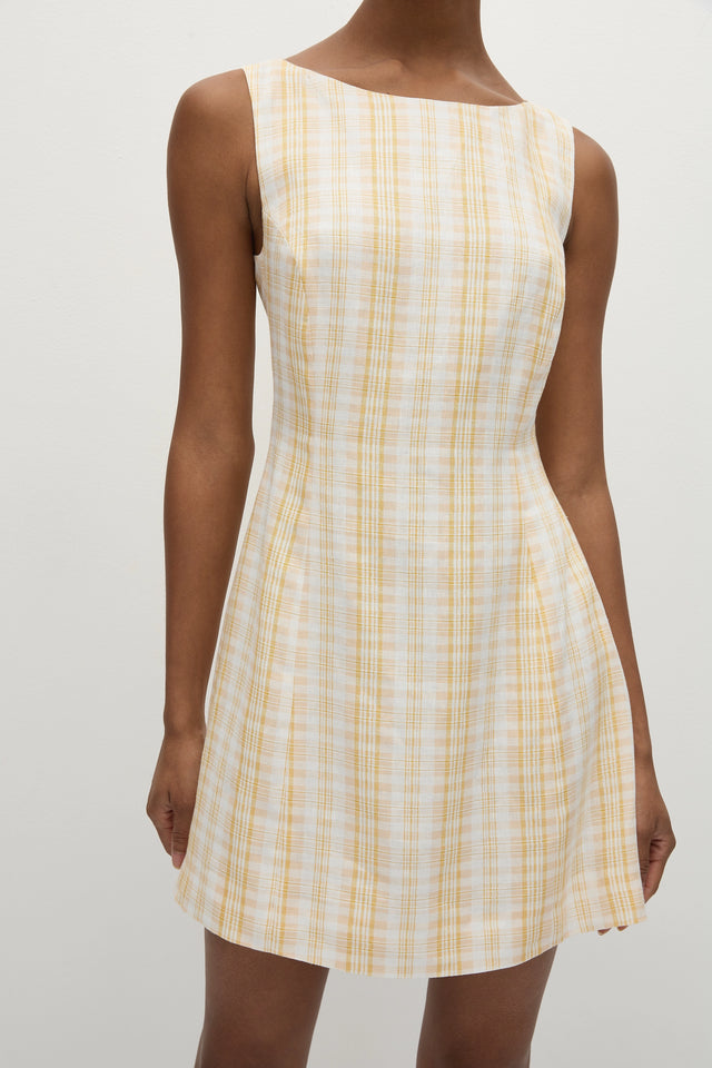 Lydie Mini Dress Piato Check