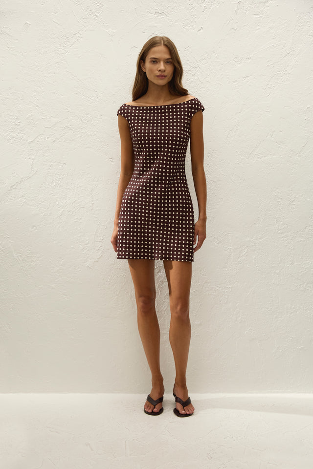 Ilride Mini Dress Martinha Polka Dot