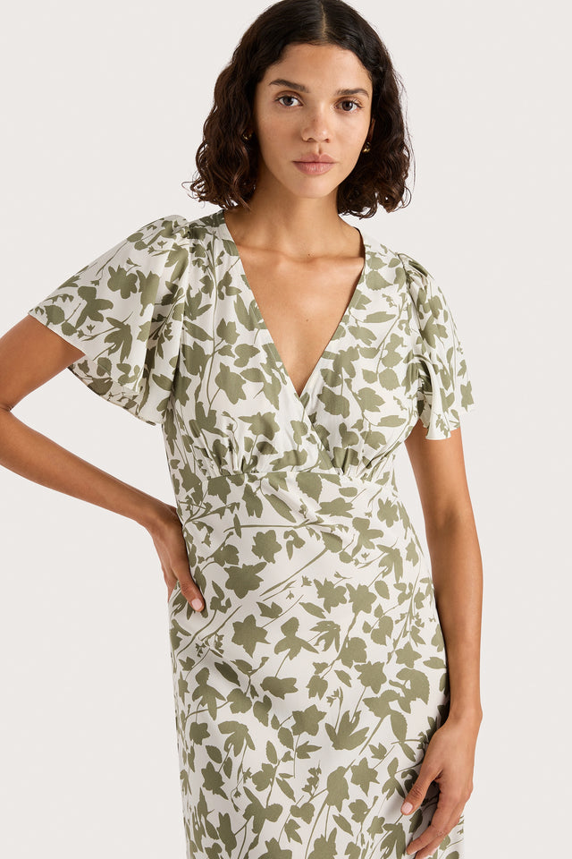 Boda Midi Dress Poplar Sage