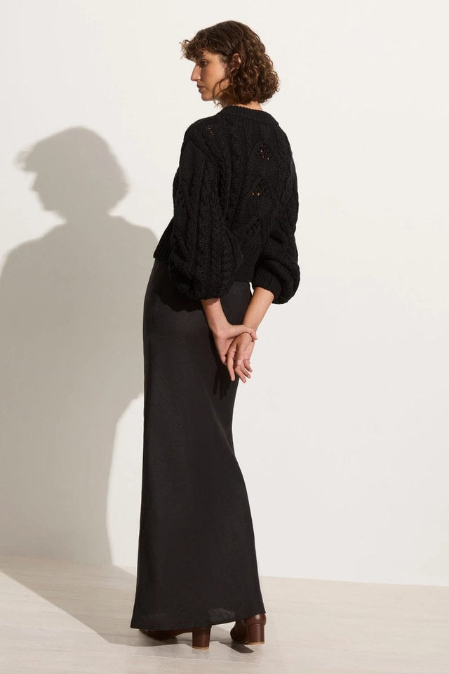 Alanna Knit Jumper Black - Final Sale