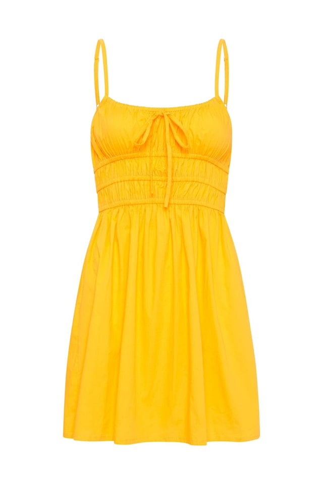 Alboa Mini Dress Citrus - Final Sale