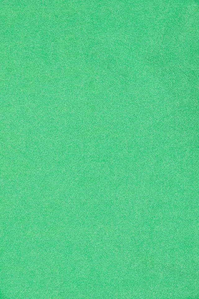 Andrea Bikini Bottoms Plain Green Towelling ISLAS SWIM Swim Bottoms