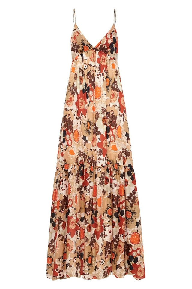 Anisha Maxi Dress Kaiya Floral Print MIRAGE APPAREL Maxi Dress