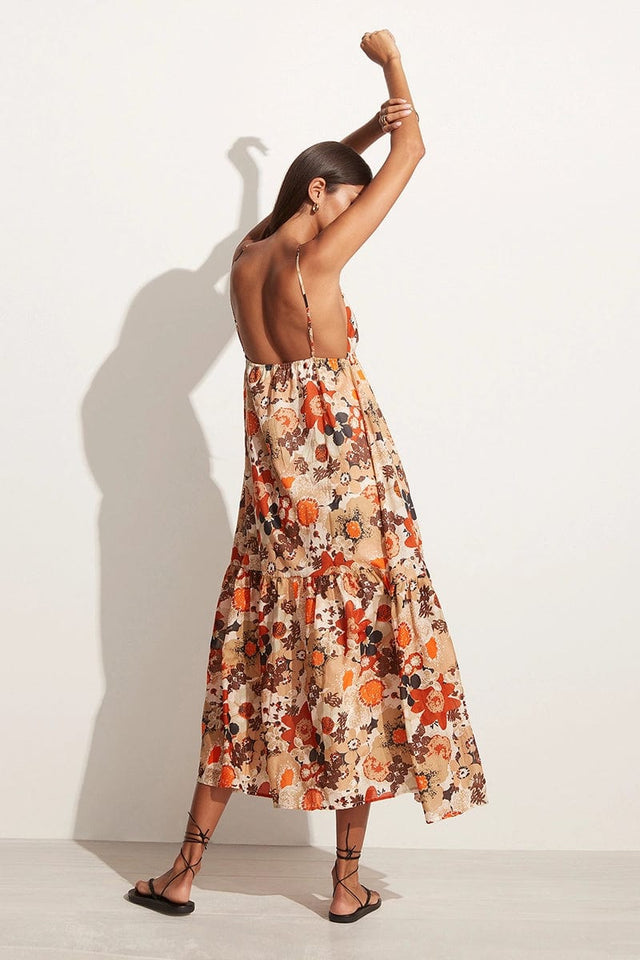Anisha Maxi Dress Kaiya Floral Print MIRAGE APPAREL Maxi Dress