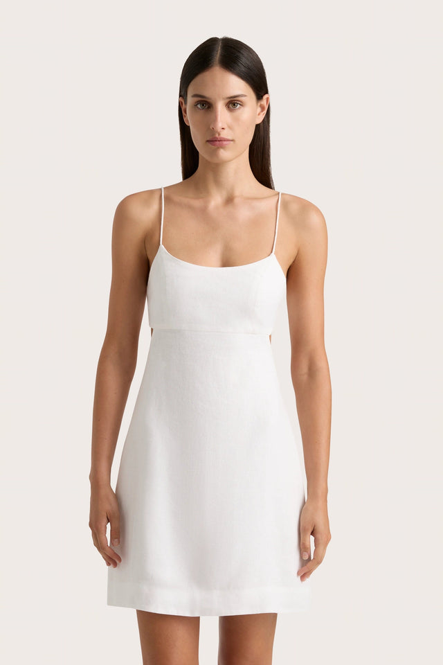 Antibes Mini Dress White