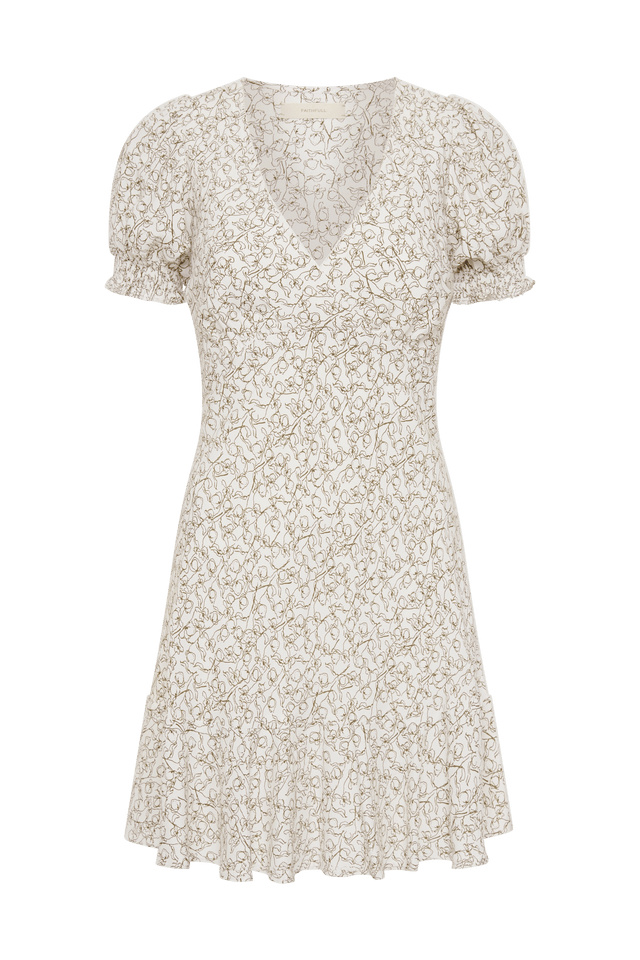 Aurelia Mini Dress Calla Umber