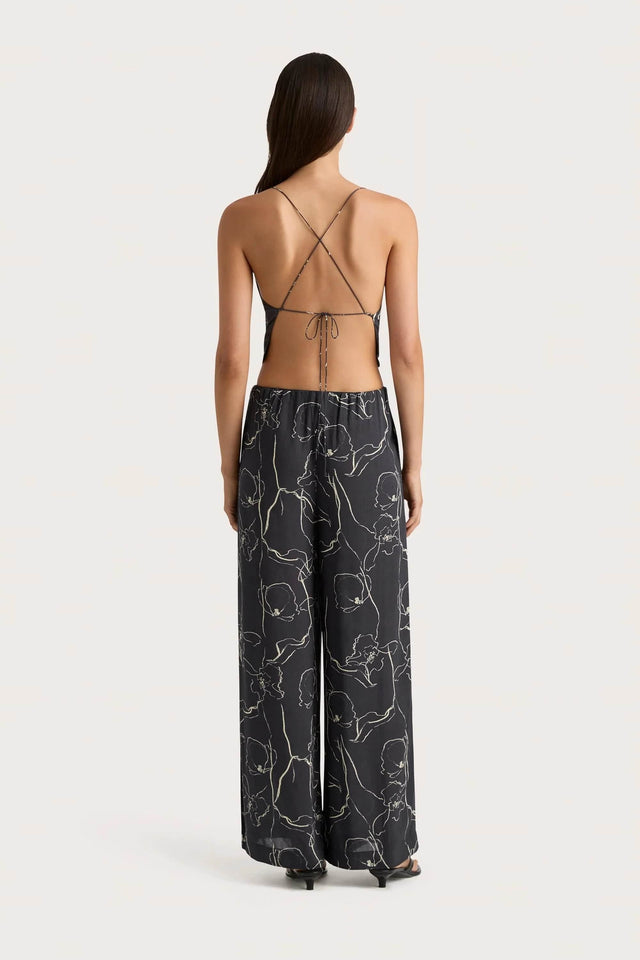 Aurelie Pant Calla Charred Navy - Final Sale