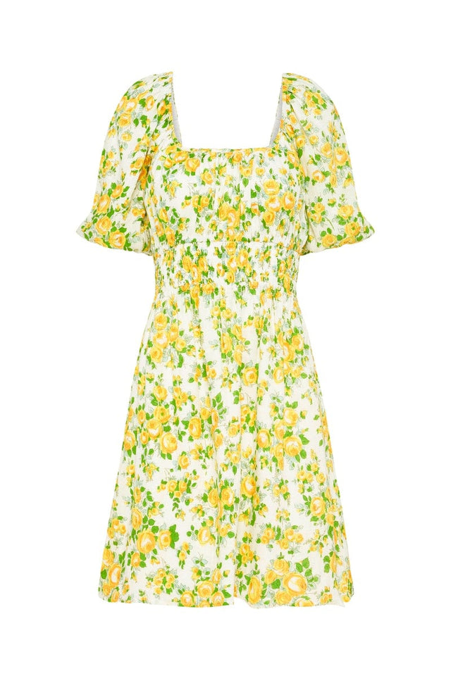 Axel Mini Dress Morello Floral Print EL SOL Mini Dress
