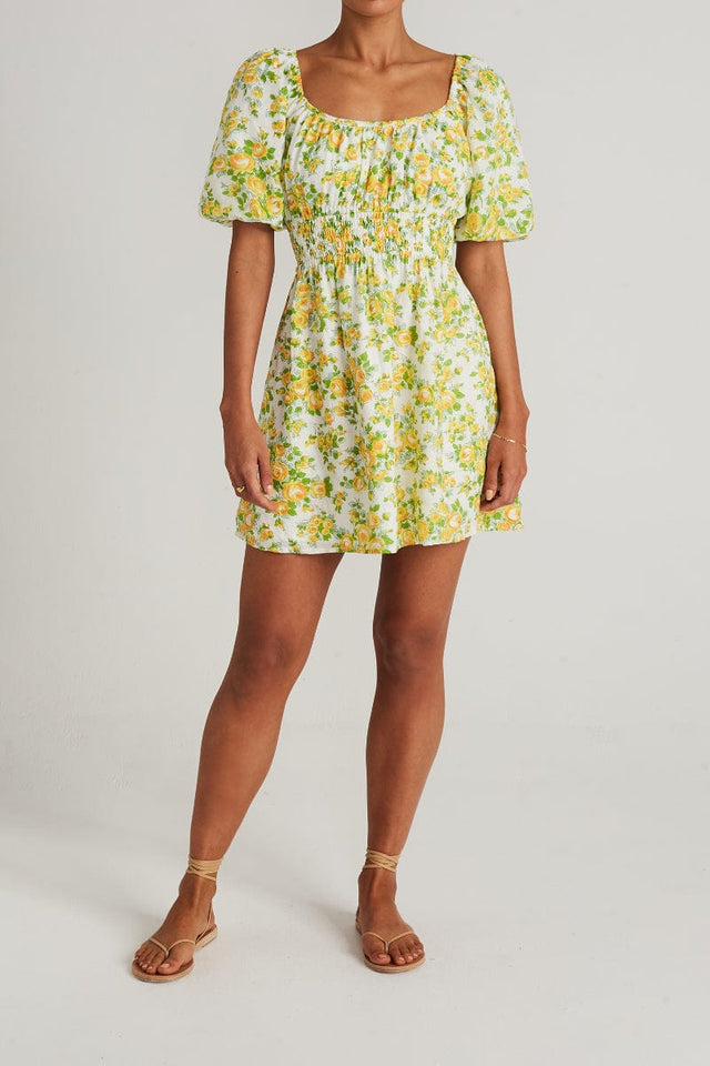 Axel Mini Dress Morello Floral Print - Final Sale