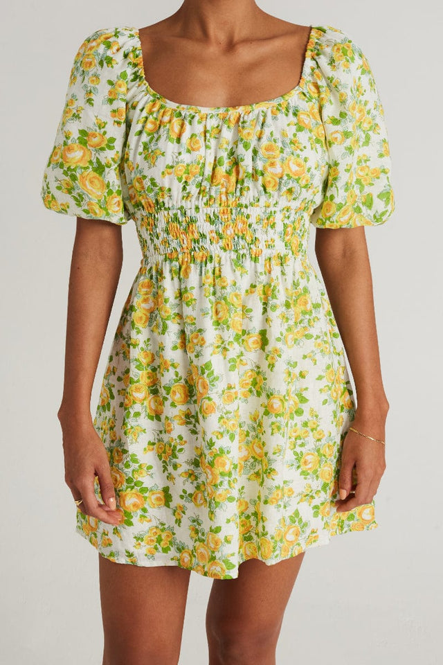 Axel Mini Dress Morello Floral Print - Final Sale