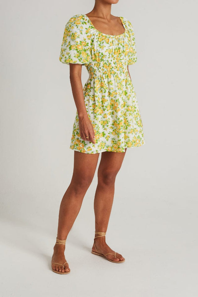 Axel Mini Dress Morello Floral Print - Final Sale