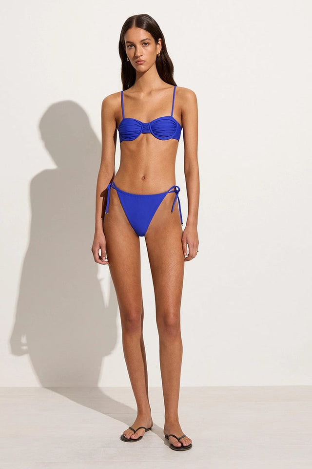 Baja Bikini Top Cobalt Faithfull the Brand AU