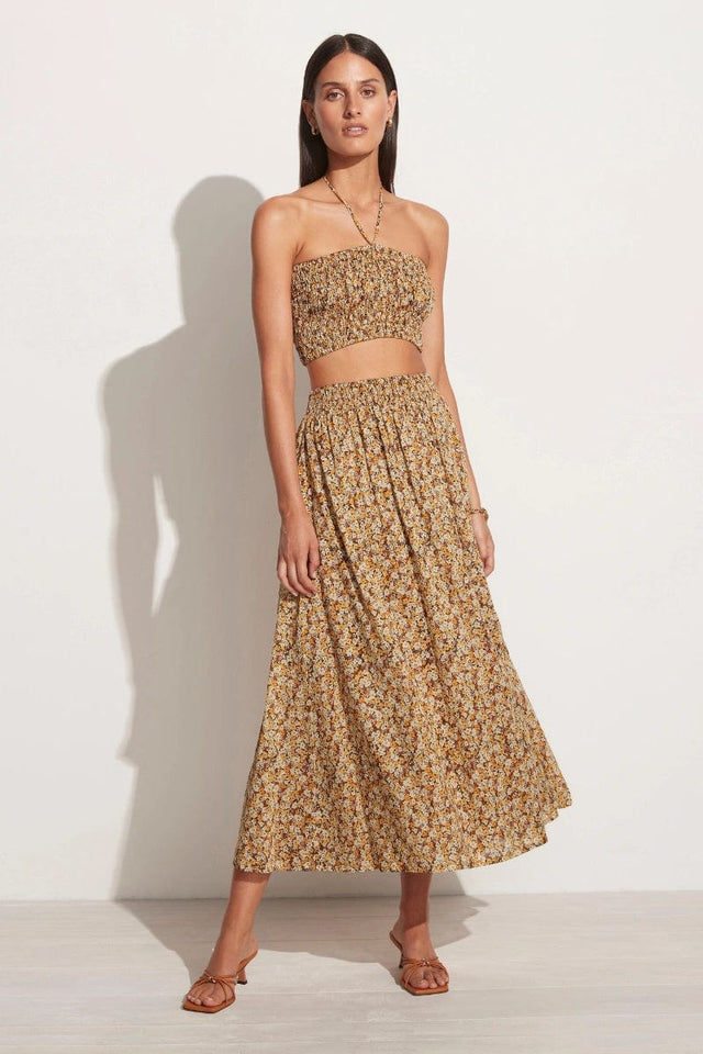 Barletta Midi Skirt Edelyn Floral Print - Final Sale