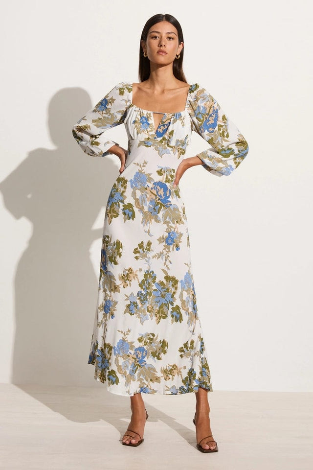 Faithfull bella floral midi dress online
