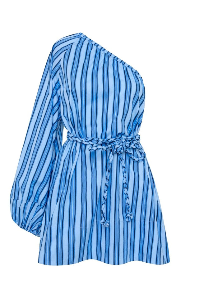 Calia Mini Dress Akaia Stripe Blue