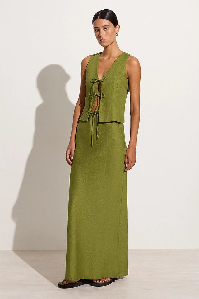 Cataline Skirt Palm Green - Final Sale