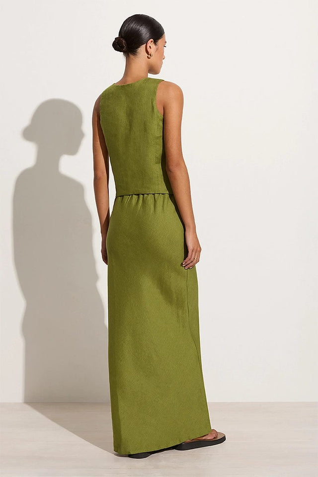 Cataline Skirt Palm Green - Final Sale