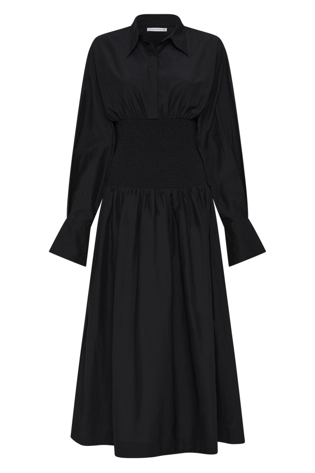 Cervo Midi Dress Black