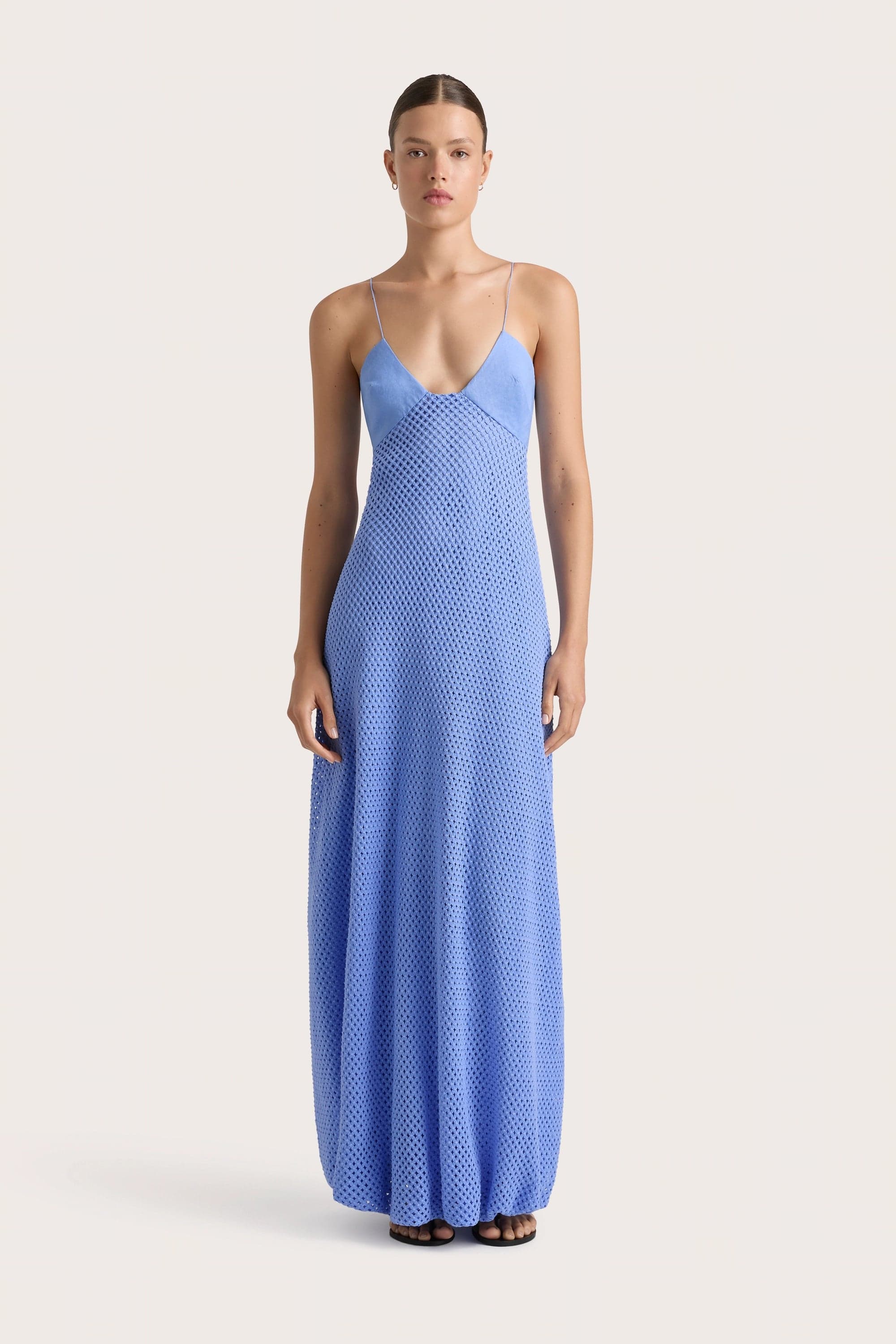 Ciele Maxi Dress Azalea Mid Blue - Final Sale – Faithfull the Brand AU