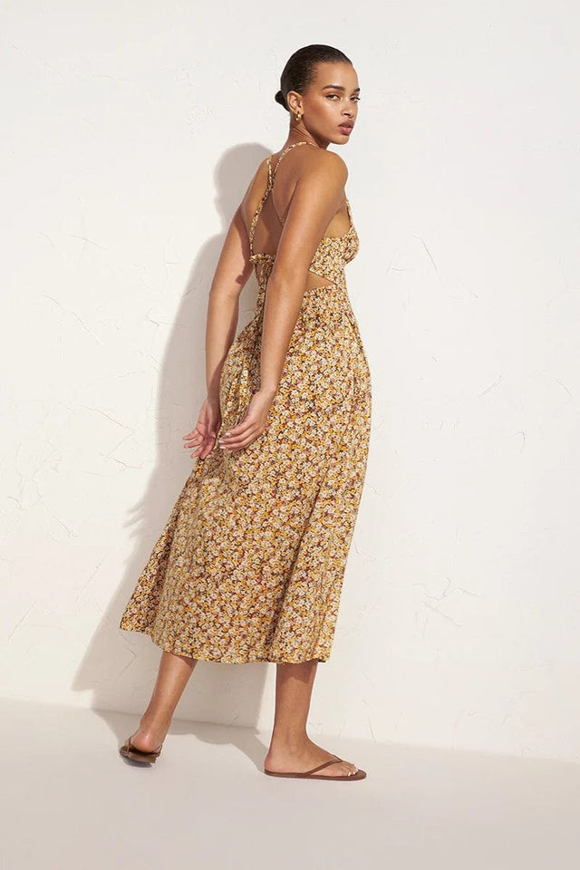 Claretta Midi Dress Edelyn Floral Print - Final Sale