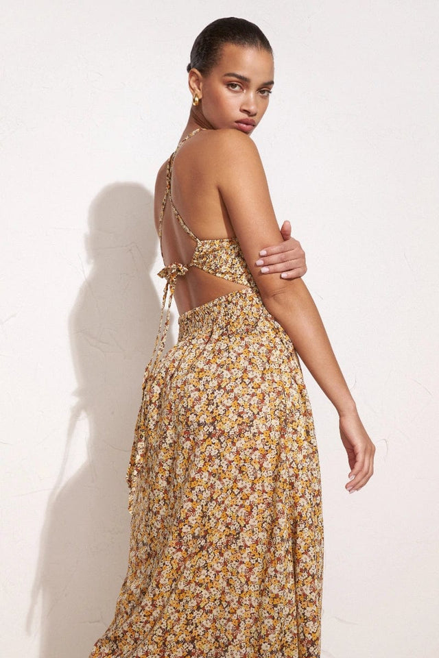 Claretta Midi Dress Edelyn Floral Print - Final Sale
