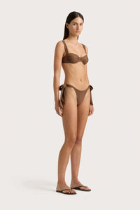Costa Bikini Bottom Cocoa - Final Sale