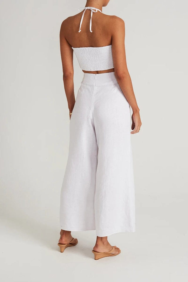 Cyprus Top Plain White - Final Sale
