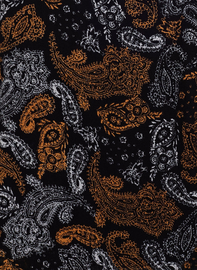 Darsha Midi Dress Ankara Paisley Print - Final Sale LE DESERT Midi Dress
