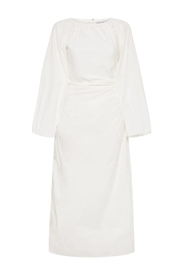 De Deus Midi Dress White