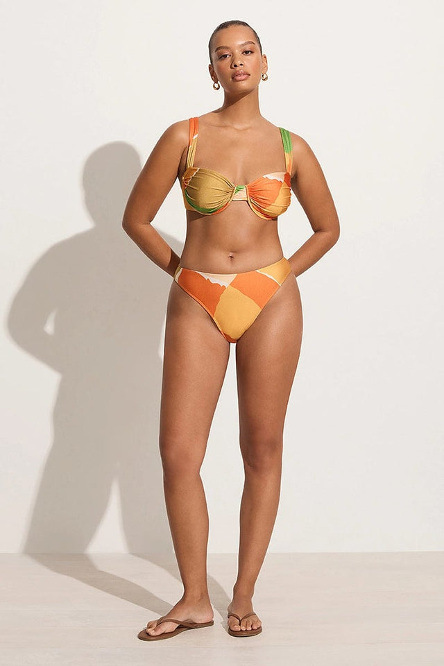 Dylla Bikini Bottoms Costa Smeralda Print - Final Sale