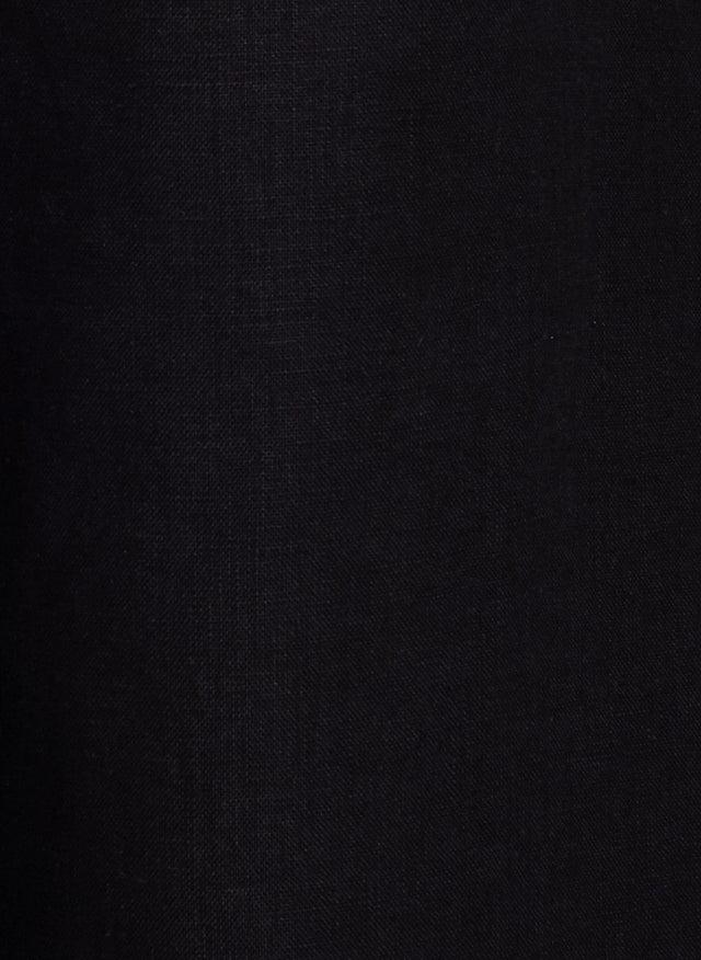 Edee Wrap Dress Plain Black - Final Sale LES TEMPS DES FLEURS Midi Dress