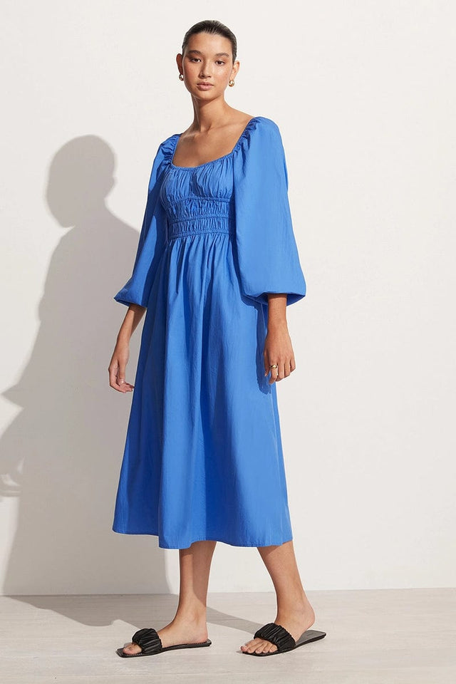 El Palma Midi Dress Pacific Blue MIRAGE APPAREL Midi Dress