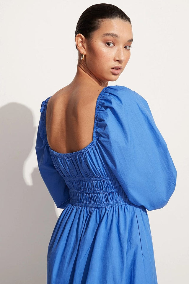 El Palma Midi Dress Pacific Blue MIRAGE APPAREL Midi Dress