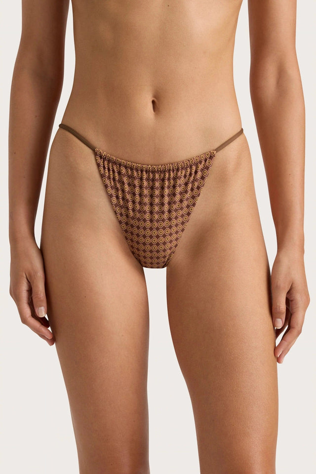 Elea Bikini Bottom Oliander Cocoa