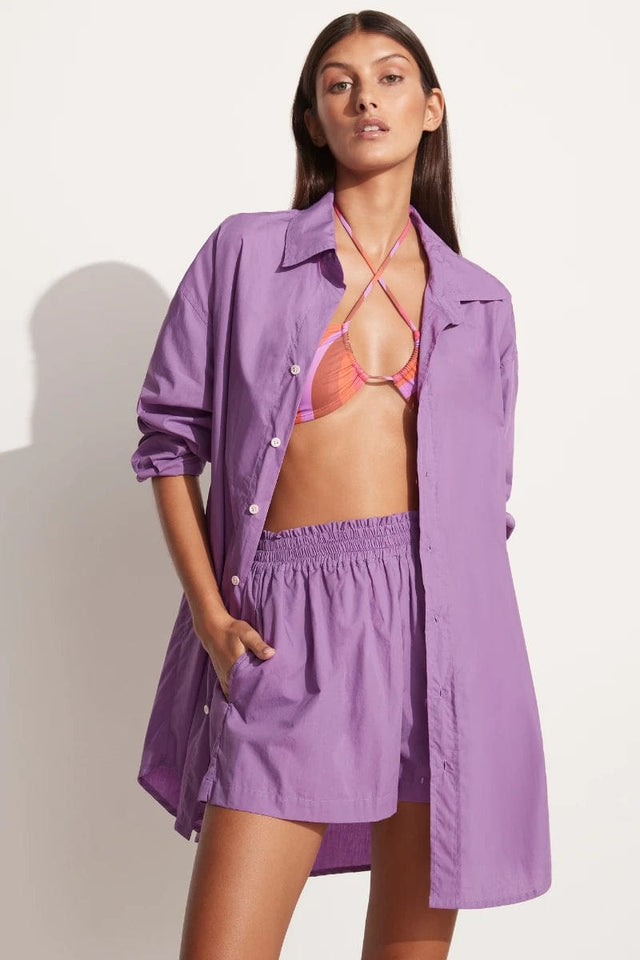 Elva Shorts Grape - Final Sale